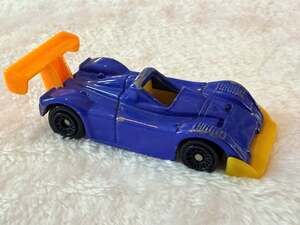 Hot Wheels 2002 McDonald's Happy Meal Toy Mattel Blue Racer Race Car